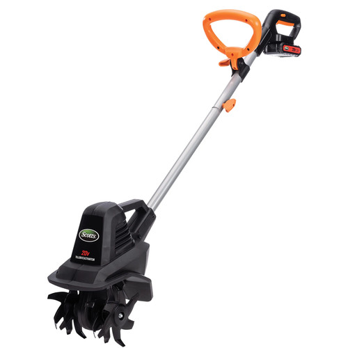 Scotts cordless garden tiller - garden,
