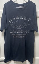 Harley Davidson Motorcycle Vintage 110th Anniversary 1903-2013 T Shirt Size L