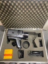 Vintage CHINON 38 Pacific Cine Super 8 Camera with New Kodak Film & Metal Case