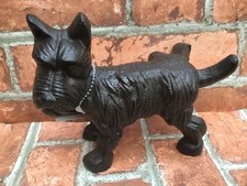 Cast Iron Scottish Terrier Dog