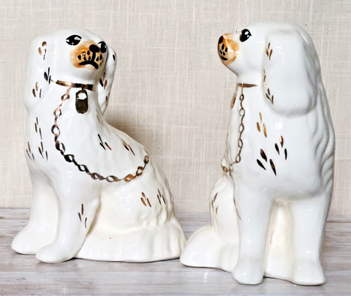 Staffordshire vintage spaniel - staffordshire,