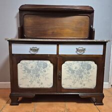 Antique Edwardian Marble Topped Washstand by Wadham and Sons Ltd