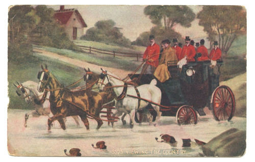 Horse and carriage country - horse, art
