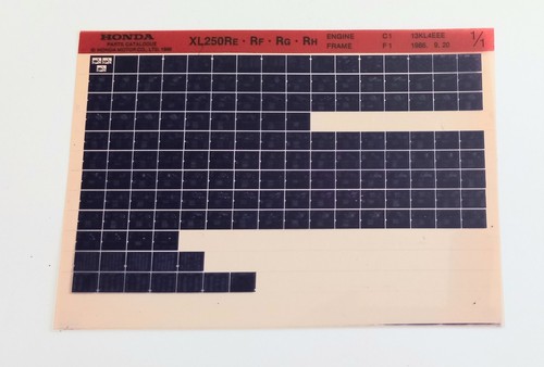 Honda 250 g h - re/f/g/h, 1986