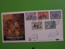 BENHAM FDC 1979 CHRISTMAS SIGNED LESTER PIGGOTT HORSE RACING JOCKEY