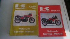 kawasaki gpz750 service maunual with 750 turbo suppliment kz750