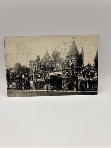 Vintage postcard leeds - vintage,