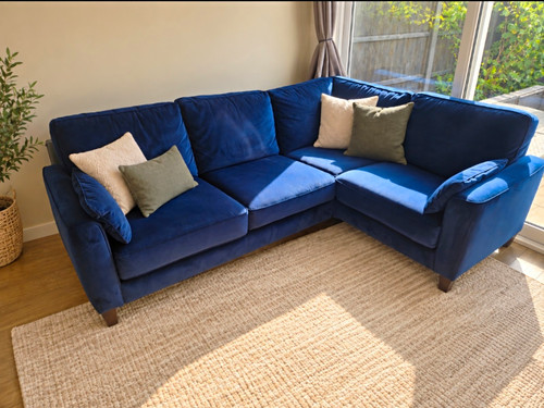 Furniture village blue velvet - furniture,