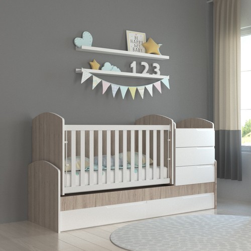 Luxury baby convertible cot - luxury,