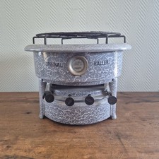 Vtg. HALLER Enamelware Stove