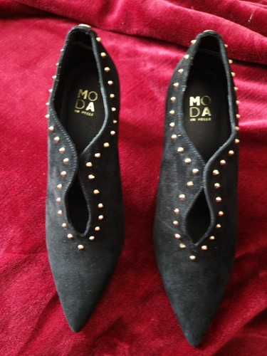 Moda pelle woldi - pelle, black
