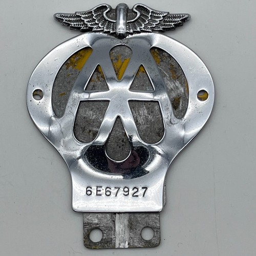 Vintage car badge - aa, –