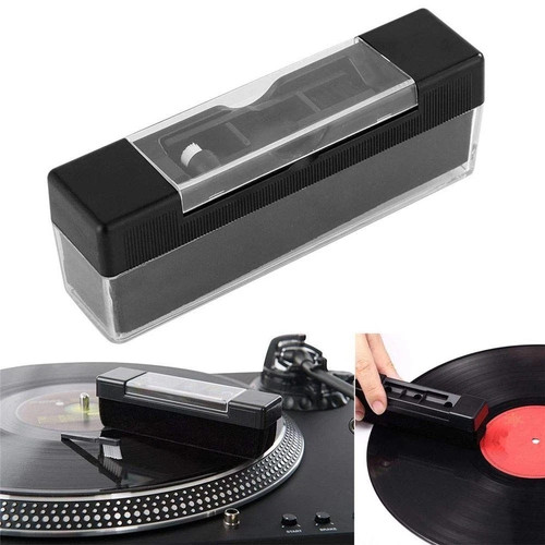 Vinyl record cleaning - vinyl, brush