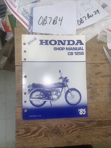 1985 honda cb125s cb125 - honda,
