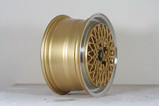 Autostar MINUS 15" x 7.5" 4x100 et25 alloys fit VW Golf Mk1 Mk2 Polo MX5 RS LTD