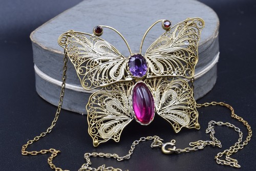 Vtg stone alexandrite jewelry