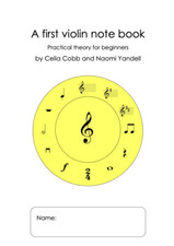 A first violin note book