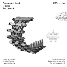 1/35 Cromwell tank workable