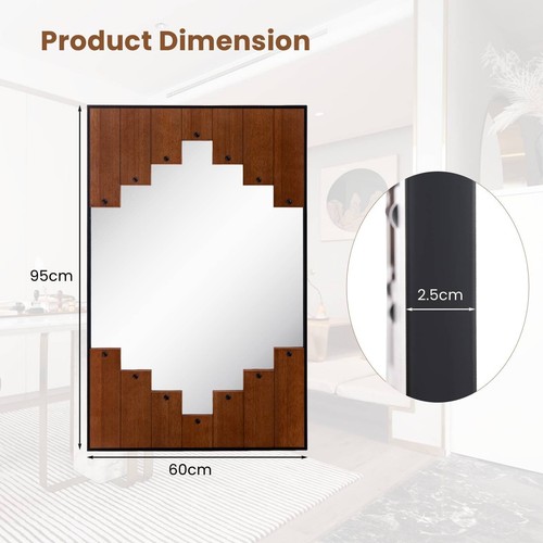Large rectangle wall mirror - large,