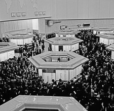 The trading floor of the