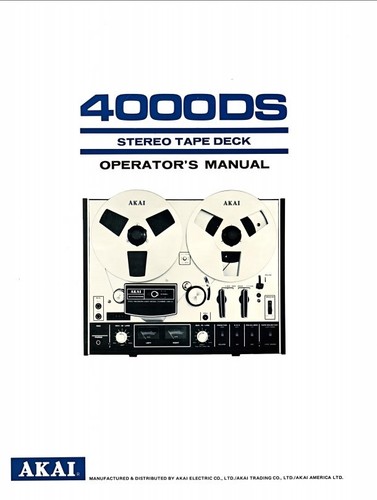 Akai 4000ds reel tape - reel, to