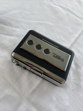 Cassette Tape-to-MP3 Converter/Player ION Tape Express, Black, Boxed, Not Used