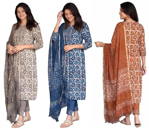 Women kurta kurti sets blue - kurta,