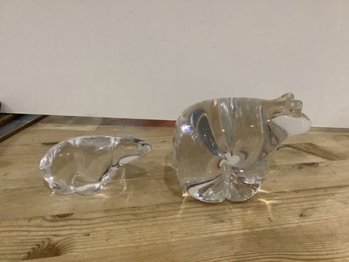 Vintage heavy solid - solid, glass