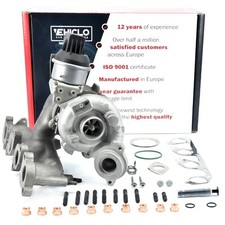 Turbocharger 53039700207 Audi Skoda Volkswagen 1968 ccm 125 kW 170 BHP + GASKETS