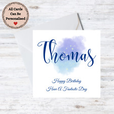 Handmade Personalised Male