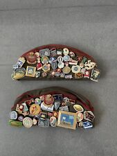Vintage Russian / Soviet Union Military Cap With Badges X 2 Hats