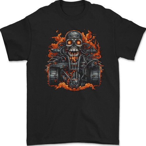 Skull quad bike - skull,