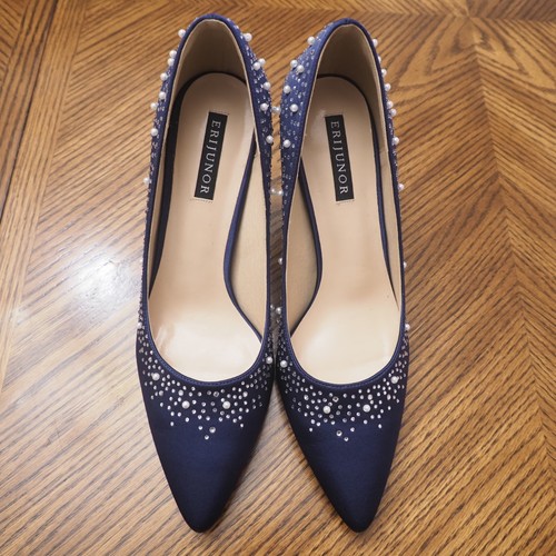 Erijunor blue satin - blue,