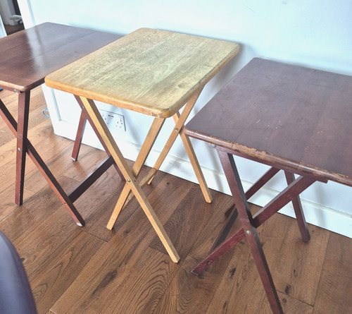 Set wooden folding - set, tv