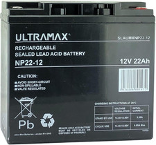 Ultramax 22Ah12V AGM/GEL GOLF