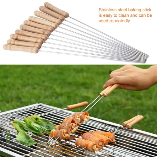 10pcs barbecue skewer with - barbecue,