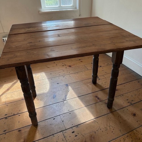 Antique drop leaf table - drop,