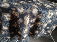 Biba Animal Print Logo Iconic Logo Emblem Scarf - Cosy New Season