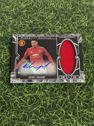 Jesse lingard auto player worn - jesse,