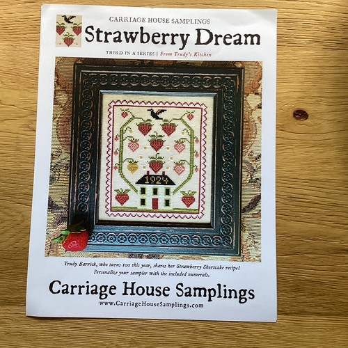 Strawberry dream 96x81st - strawberry, 96x81st.cross