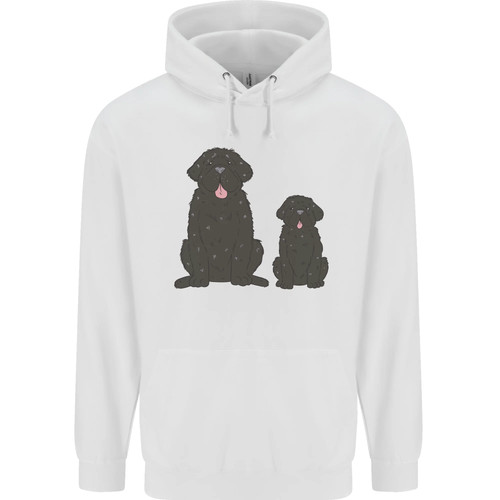 Newfoundland dog with puppy - newfoundland,