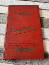 Austin Healey owners Handbook