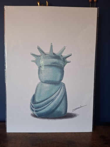 Statue liberty new york - of,