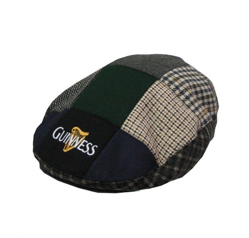 Guinness patch tweed - flat, cap