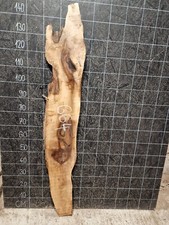 ENGLISH WALNUT SLAB LIVE EDGE KILN DRIED HARDWOOD (664)1500x120-250 x30mm