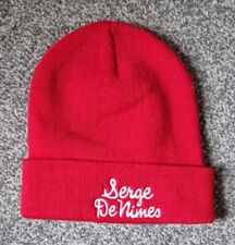 Serge DeNimes Red Beanie Hat (No Longer Available Online)