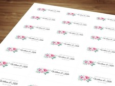 Personalized wedding stickers - personalized,