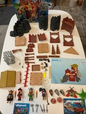 Playmobil 4433  Viking  complete vintage set + box, instructions + 2005 leaflets