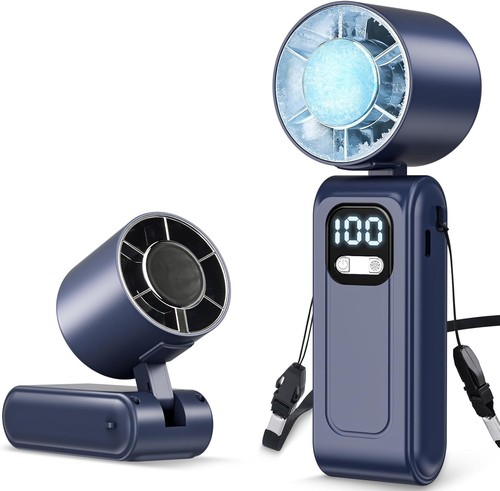 Portable handheld fan - fan, ice