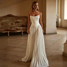 Vintage Strapless Wedding